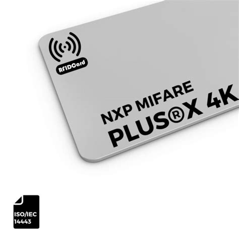 RFID Card NXP MIFARE Plus®X 4k